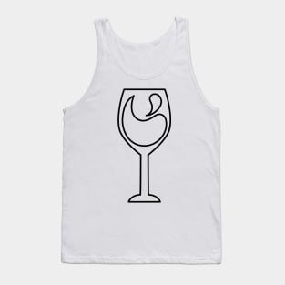 Wine Glass Tank Top